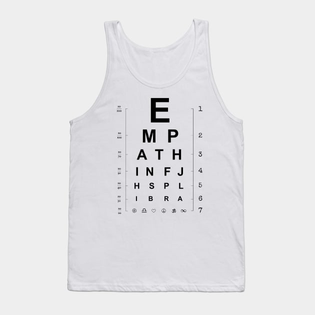 Empath INFJ HSP Libra Tank Top by jennifersoldner